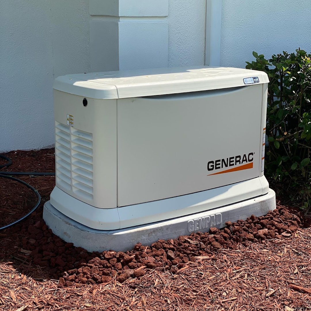 Generac whole-home generator installed on a home, Treasure Coast FL