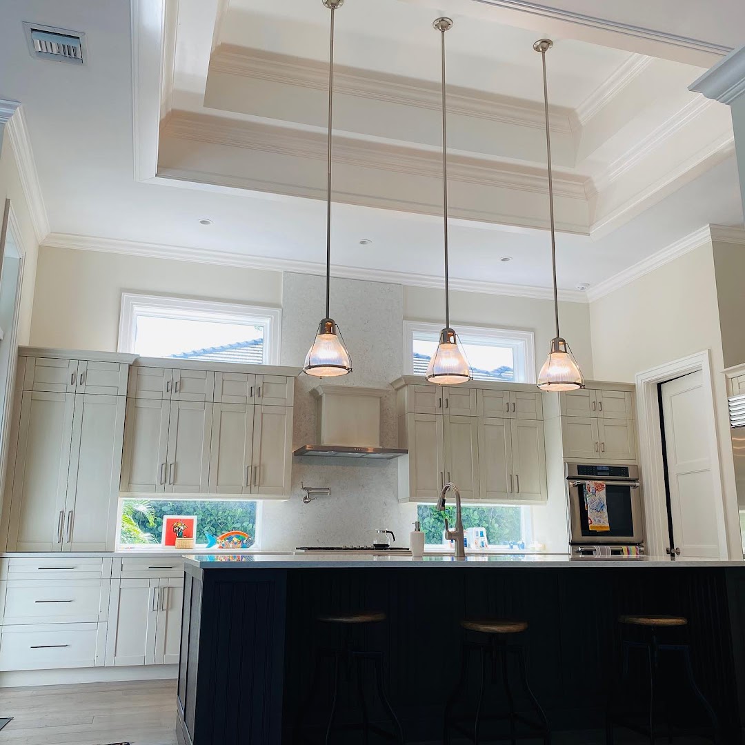 Recessed kitchen lighting installation, Treasure Coast FL